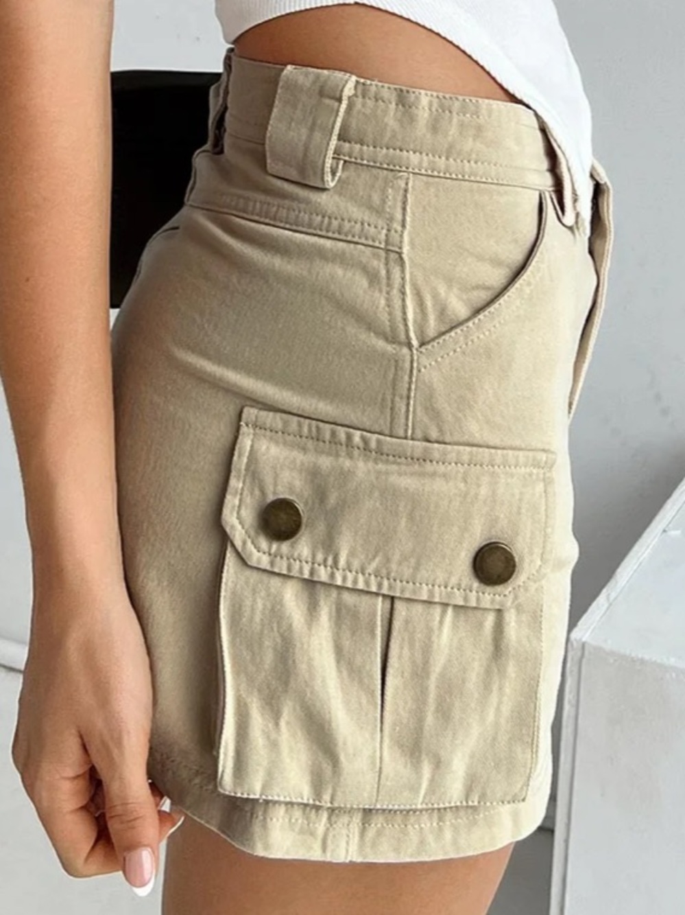 Princess Polly Cargo Mini Skirt - Picture 2 of 7